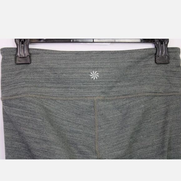 ATHLETA Chaturanga High Rise Tight Gray Green Size S Small EUC - Picture 5 of 7